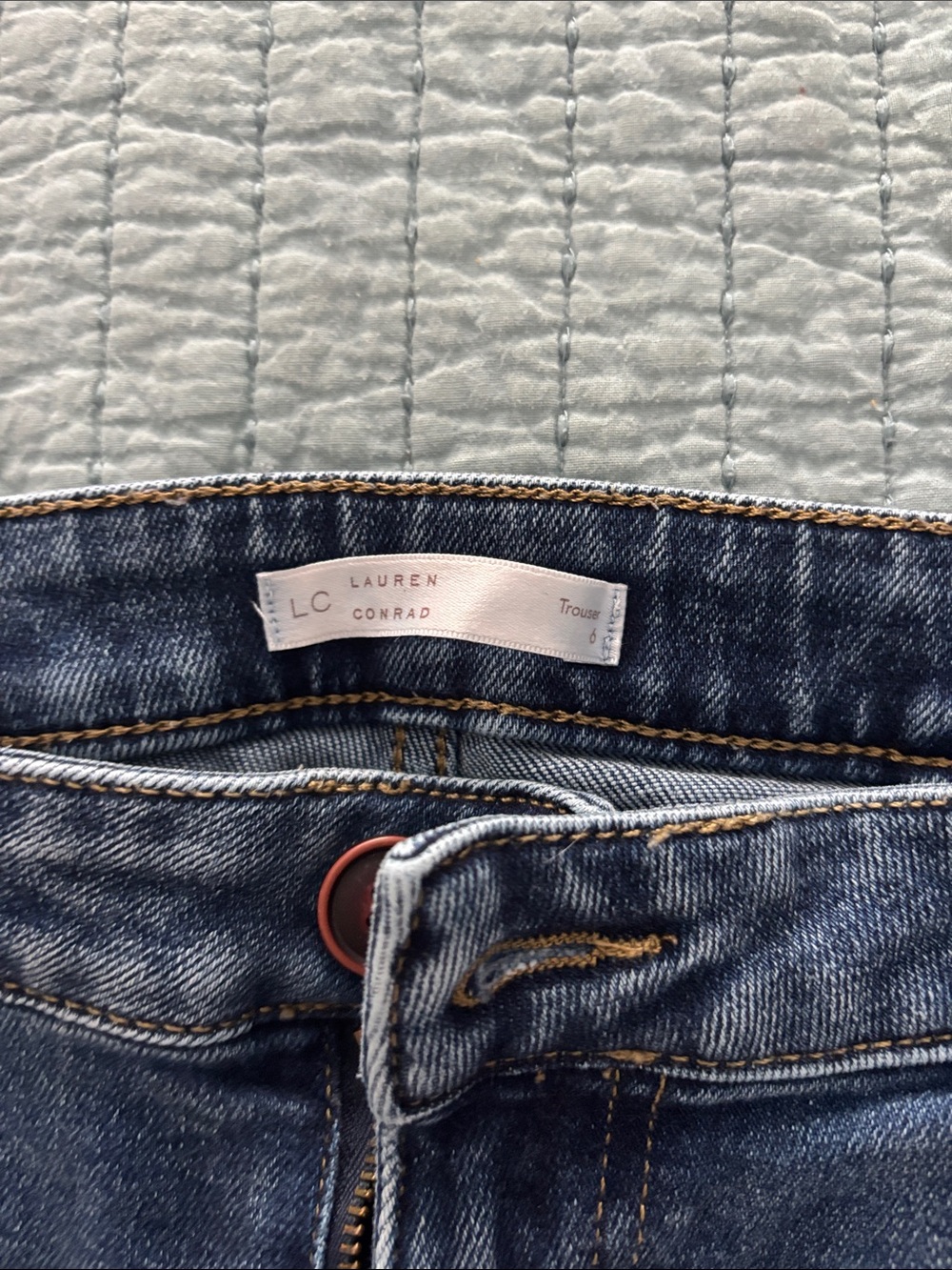 LC Lauren Conrad Dark Blue trouser Jeans